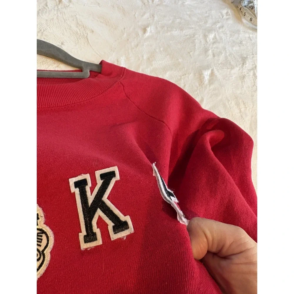 Vintage Nike Star Wars Sweater Red Size Large Pullover Storm Trooper Made in USA